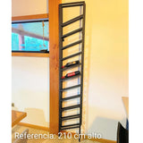 Cava de Vino Metálica - Capacidad para 10 Botellas