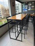 Mesa Estilo Bar 170cm de largo x 110cm de alto